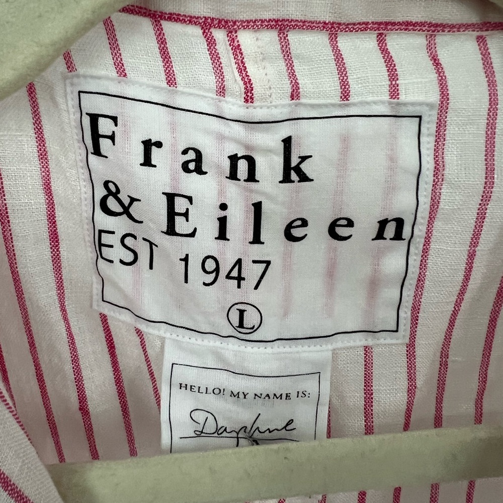Frank & Eileen Daphne stripe linen dress - Picture 10 of 10